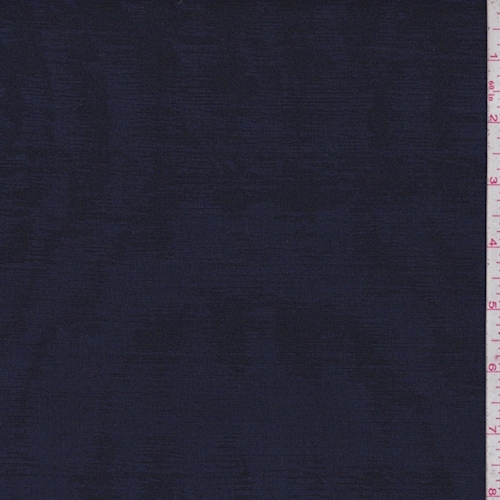 Dark Ink Blue Slinky Knit