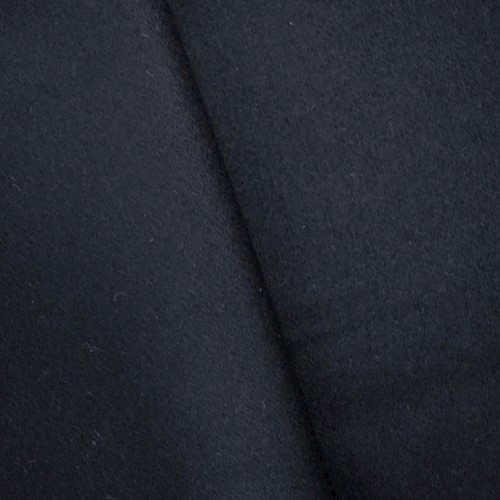 Dark Night Navy Wool Blend Melton Wool Blend Jacketing APS00330