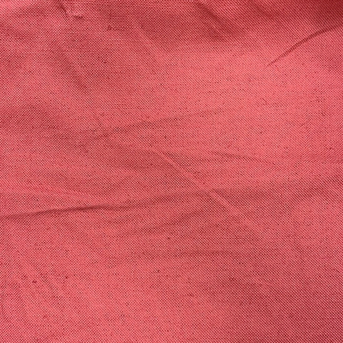 Brick Red Cotton Canvas