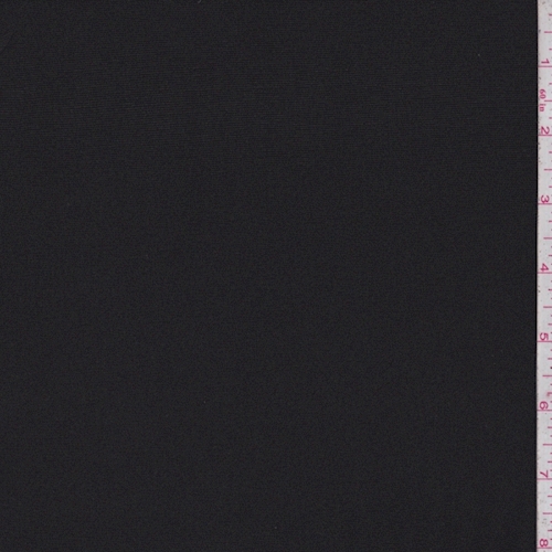 Metallic Tuxedo Black Slinky Knit