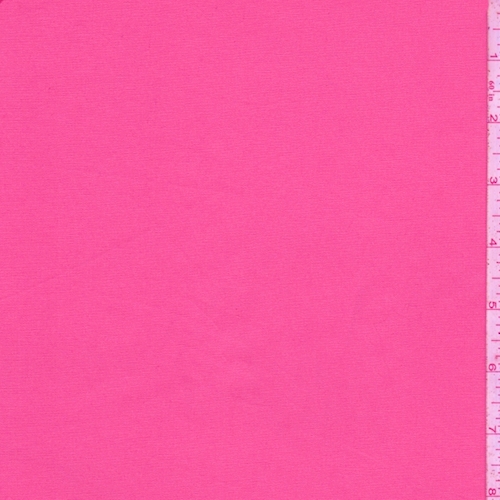 Coral Pink Stretch Poplin