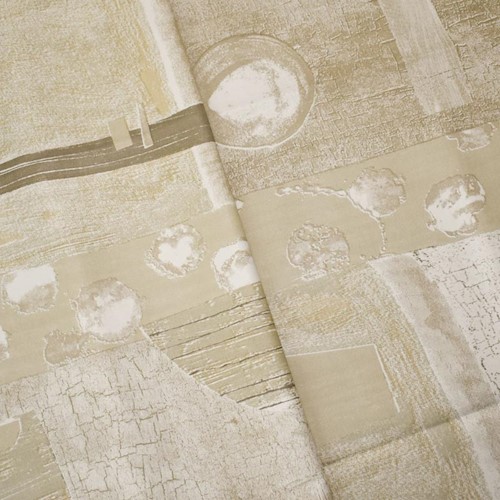 Beige/Multi Chris Stone Naturally Printed Twill Decor Fabric DFW60980