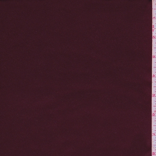 Wine Polyester Satin