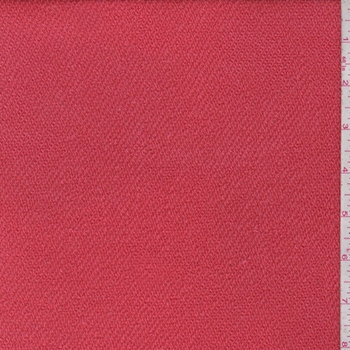 Soft Red French Terry Knit