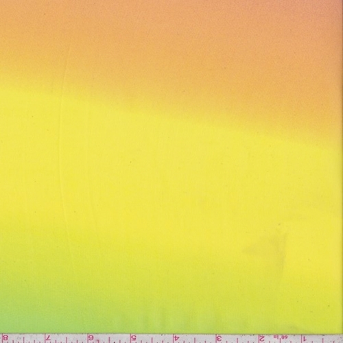Turquoise/Yellow/Orange Sunset Chiffon