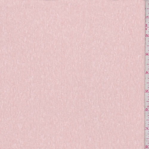 Peach Pink Slub Cotton/Linen Jersey Knit