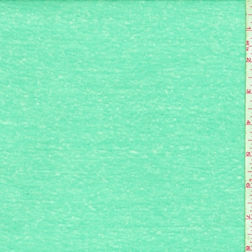 Spring Green Slub Cotton/Linen Jersey Knit