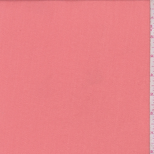Coral Orange Baby French Terry Knit