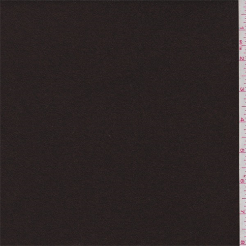 Chocolate Brown Wool Jacketing