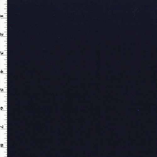 Original Navy Blue Wool Blend Shirting APS00767