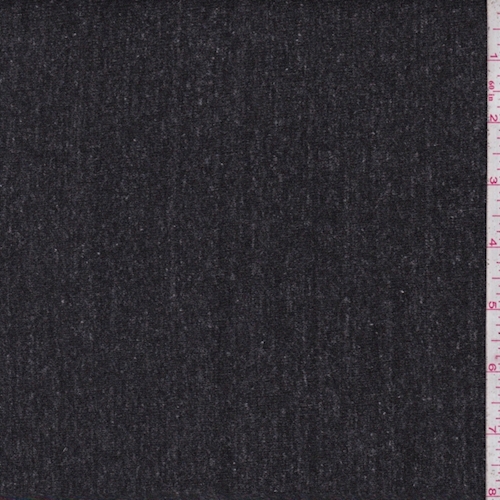 Heather Onyx Ribbed Knit