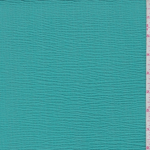 Turquoise Blue Gauze Knit