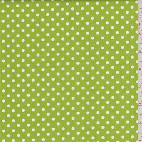 Dottie Lime Green Poplin