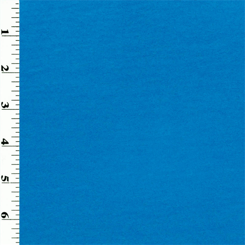 *5 YD PC--Single Sided Sweatshirt Fleece - Deep Turquoise