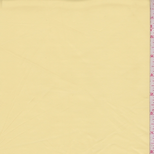 Pale Lemon Faux Leather