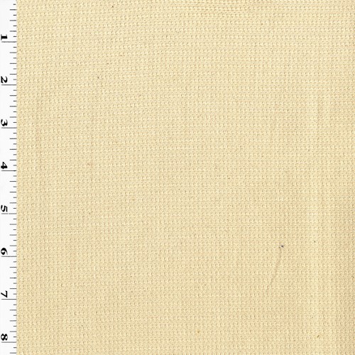 Light Beige Cotton Pique Home Decorating Fabric DFW61404