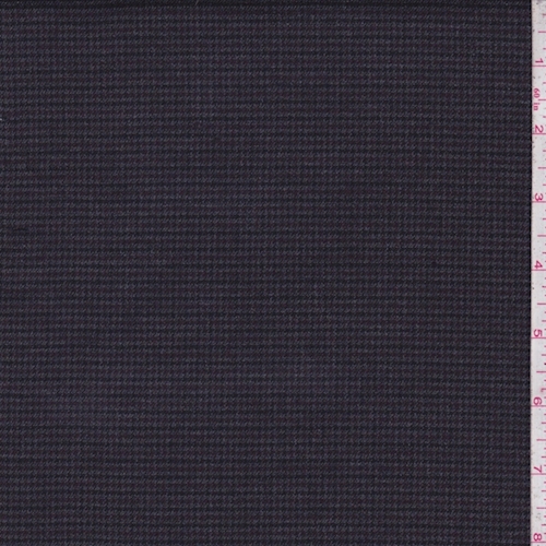 Charcoal Mini Check Suiting