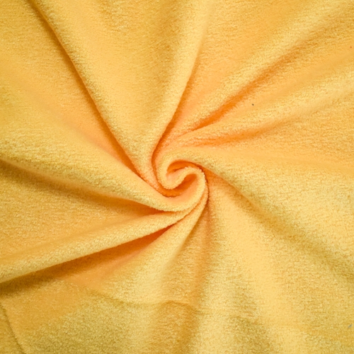 Happy Yellow French Terry Fleece Knit