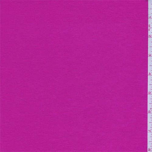 *3 YD PC--Hot Pink Rayon Jersey Knit
