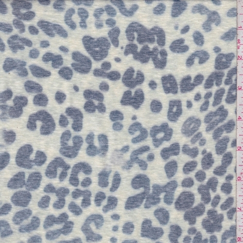 Faded Sage Cheetah Print Jersey Knit 92677 Fashion Fabrics