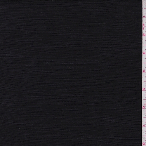 Black Crinkle Gauze
