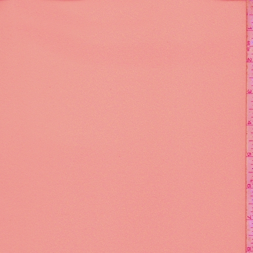 Peach Crepe Georgette
