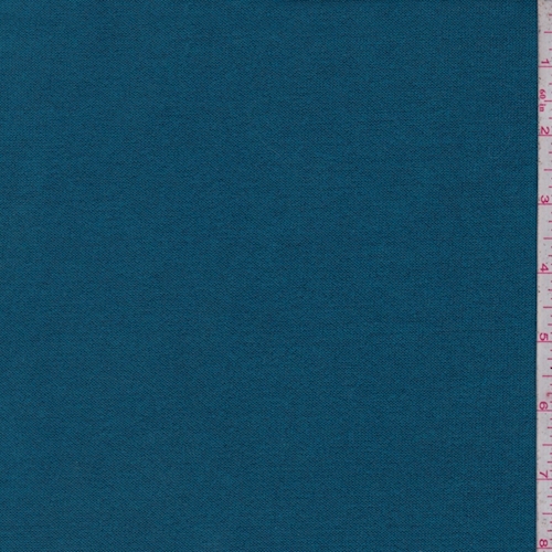 Teal Blue Sweater Jersey Knit