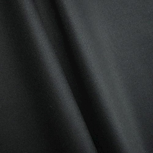 Black Stretch Twill Woven Home Decorating Fabric DFW61401