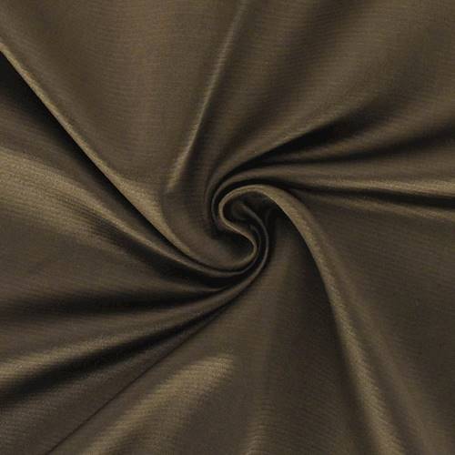 *8 1/2 YD PC--Brown Rib Satin Home Decorating Fabric