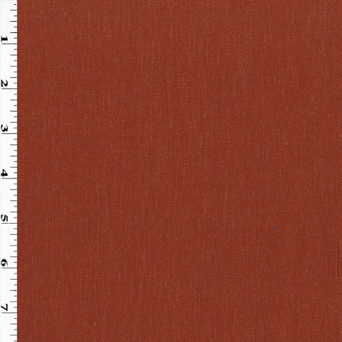 Sunset Orange Herringbone Home Decorating Fabric DFW61158