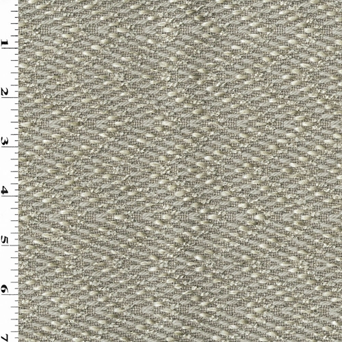 Gray/Taupe Textured Broken Herringbone Decorating Fabric