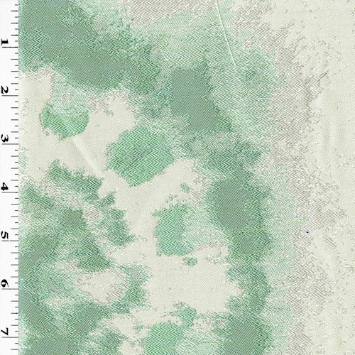 Mint Green/Multi Abstract Tie Dye Jacquard Decorating Fabric DFW61586