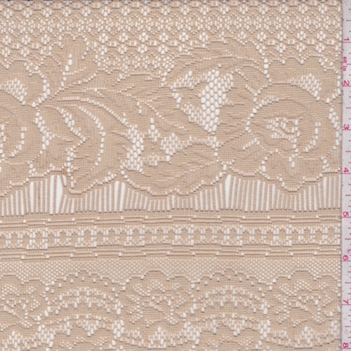 Cashew Floral/Scroll Lace