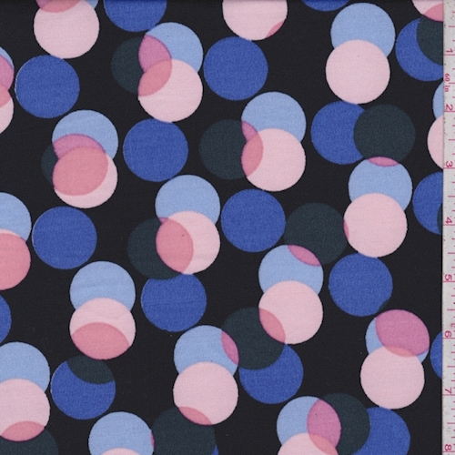Black/Pink/Lilac Dot Swimwear