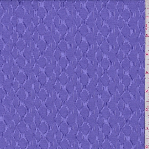 Purple Orchid Embroidered Lattice Activewear