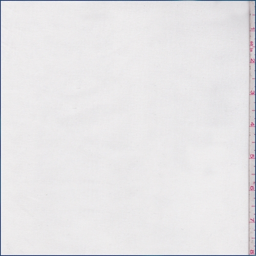 Ivory Fine Line Cotton Twill