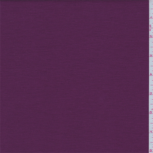 Bordeaux Purple Ponte Double Knit