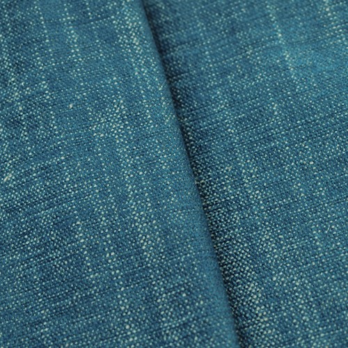 Mystic Blue/Gray Textured Chenille Faux Velvet Home Decor Fabric DFW61819