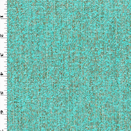 Scuba Turquoise Textured Chenille Dobby Decorating Fabric