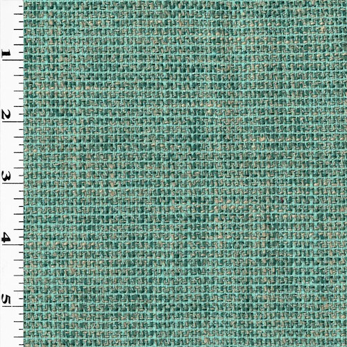Turquoise/Aqua Multi Textured Dobby Home Decorating Fabric DFW61845