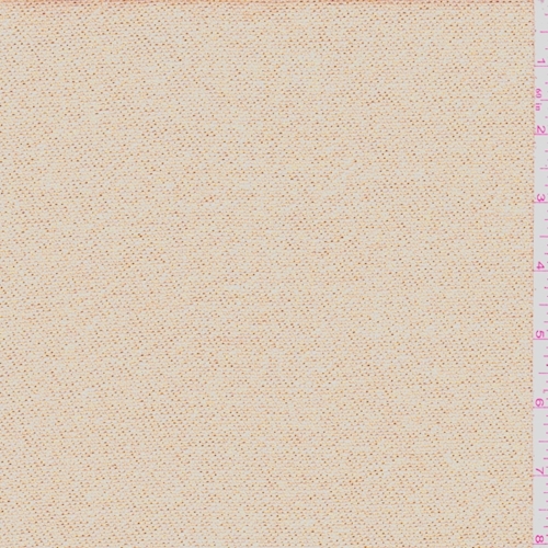Tan/Gold Sparkle Woven Suiting