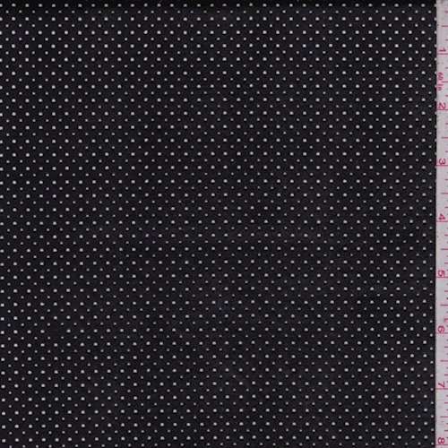 Black Pique Knit