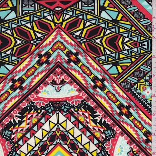 Clay/Yellow/Turquoise Southwest Tile Challis