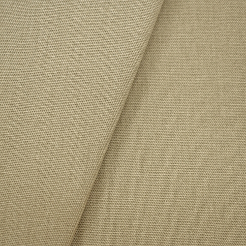 Milky Brown Solid Printed Woven Canvas Decorating Fabric
