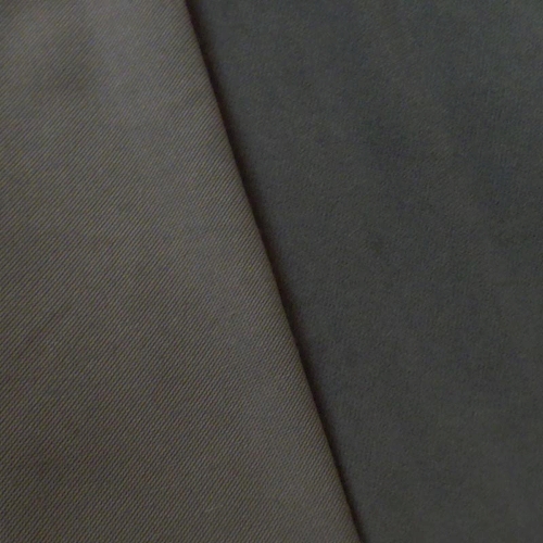 Ash Gray Low Pile Woven Velvet Home Decorating Fabric