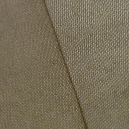 Russet Beige Textured Flax Linen Canvas Home Decorating Fabric DFW60880