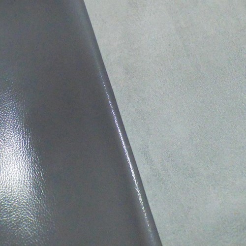 Glossy Cement Gray Textured Vinyl Home Decorating Fabric DFW60836
