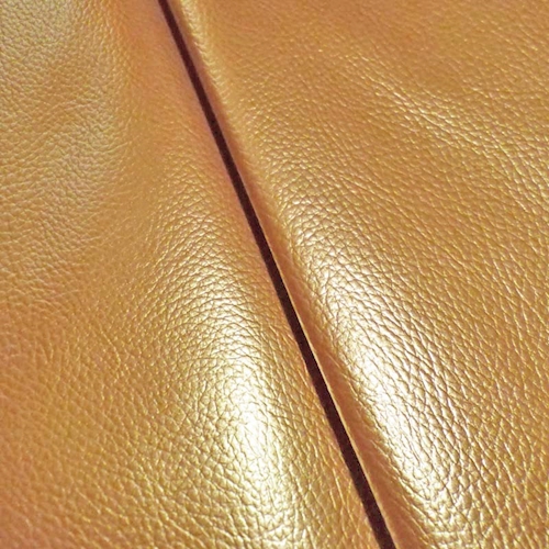 Bronze Brown Textured Vinyl Home Decorating Fabric