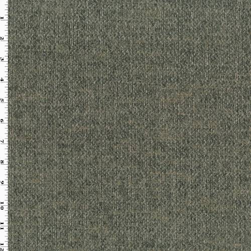 *4 YD PC--Brown/Taupe Texture Chenille Basketweave Decorating Fabric