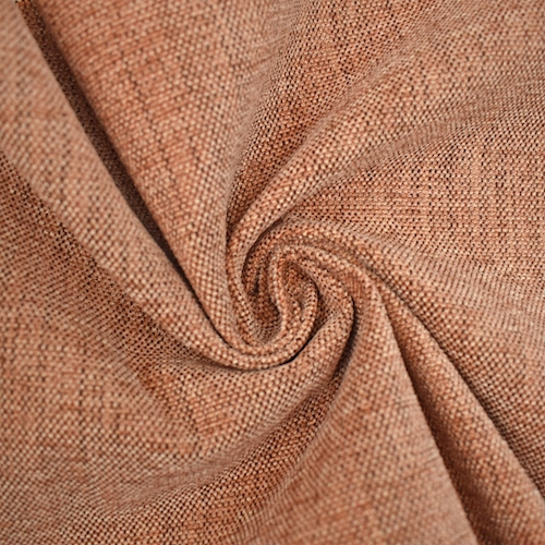 Grapefruit Pink Texture Chenille Dobby Decorating Fabric